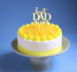 fathers day cake dads pineapple surprise cake online delivery India