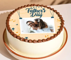 fathers day photo cake dads special memories photo cake online delivery India