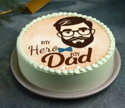 fathers day cake hero dad tribute cake online delivery India