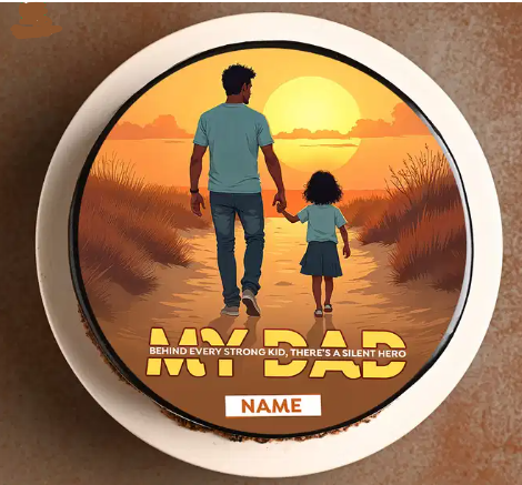Love You Dad Personalized Cake 1