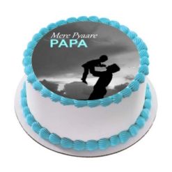 fathers day cake papa my greatest hero cake online delivery India