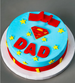 fathers day cake super dad love cake online delivery India