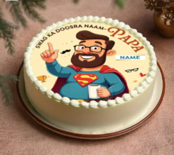 fathers day cake super swag dad special cake online delivery India
