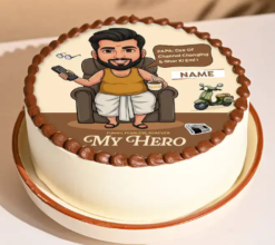 fathers day cake superhero dad cake online delivery India
