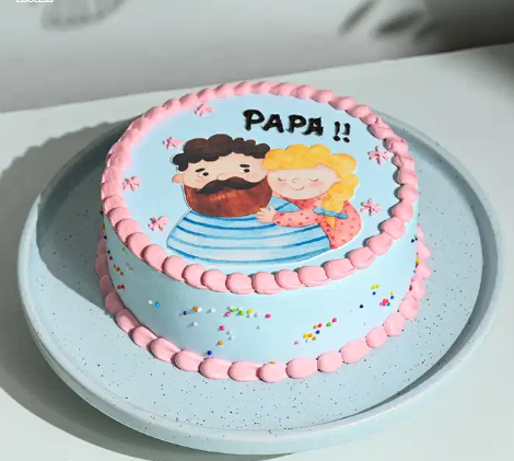 Timeless Moments With Dad Cake fathers day cake timeless moments with dad cake online delivery India