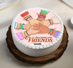 Besties Forever Cake friendship theme designer cake for best friends online India