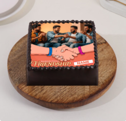 Forever Bond Photo Cake friendship personalised photo cake online India