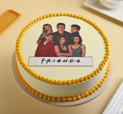 Friends Forever Celebration Cake FRIENDS theme designer birthday cake online India